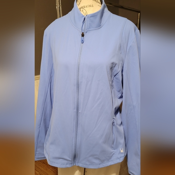 Spyder, zip-front athletic top - Picture 3 of 4